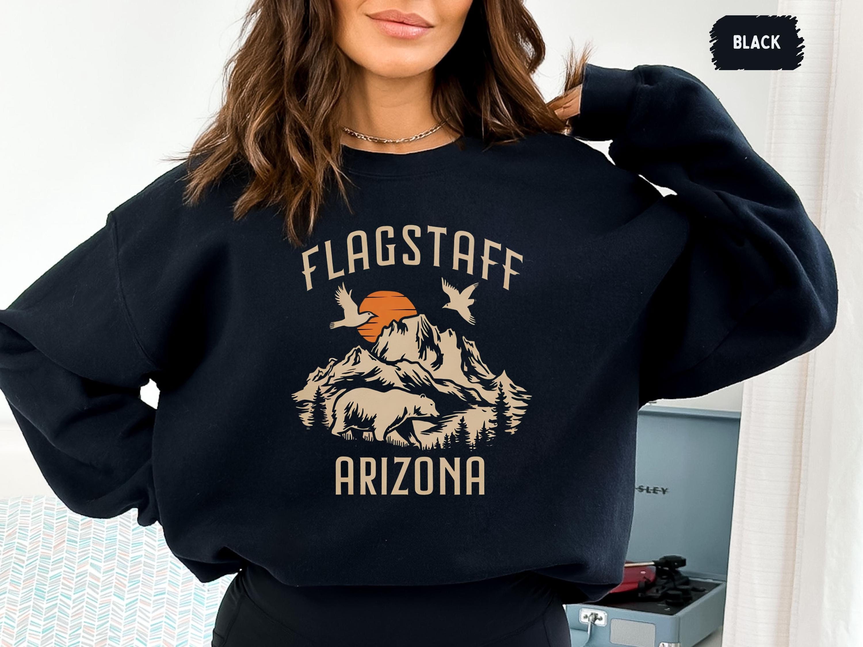 Flagstaff Arizona Sweatshirt, Vintage Arizona Sweatshirt Flagstaff 