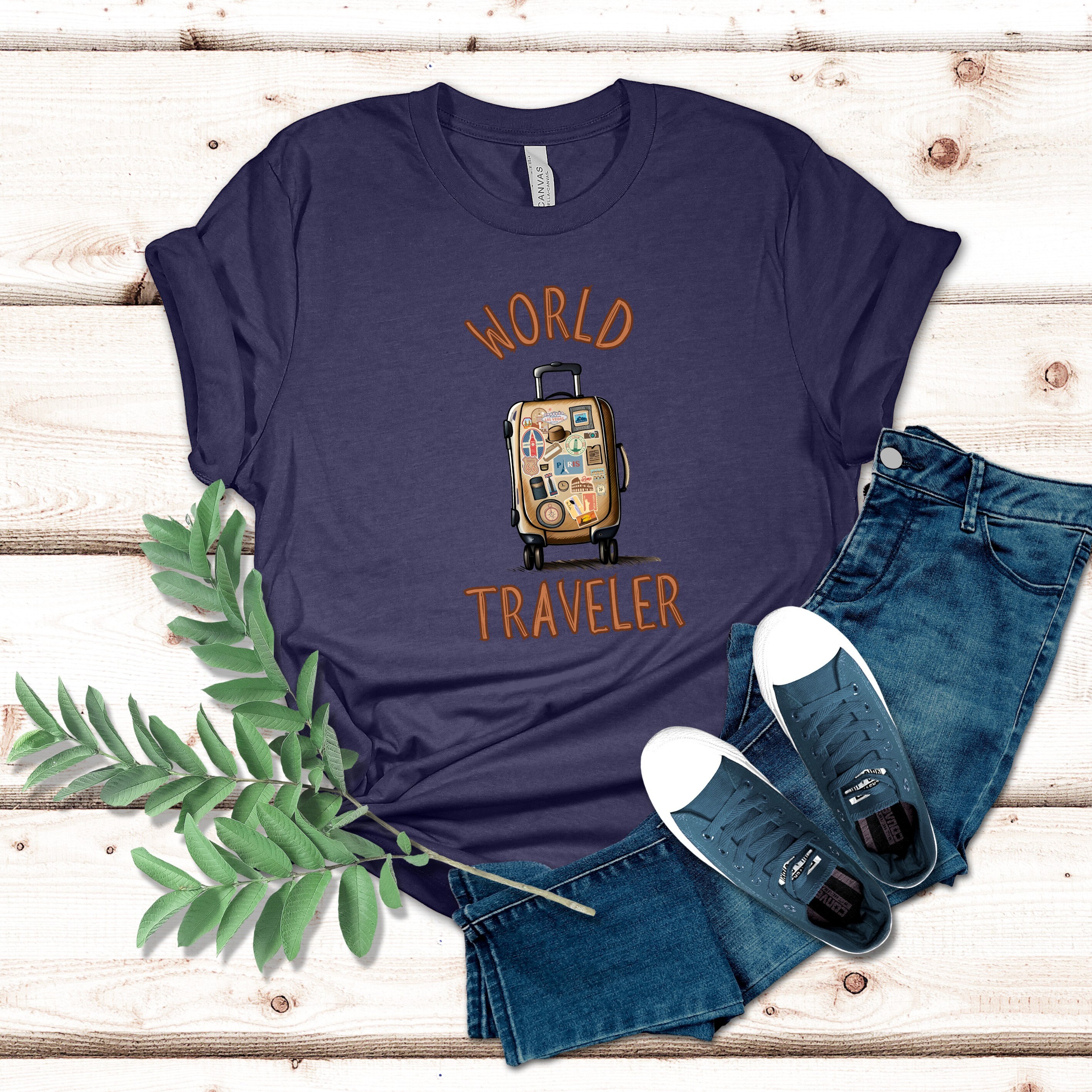 World Traveler Shirt Travel Shirt Women Travel Tshirt Traveler 