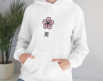 Sweatshirt met kersenbloesem. uniseks sweatshirt