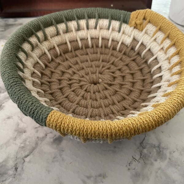 Coil Basket Bowls