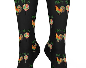 Sweet n Sassy Socks, Dont Be a Lollipop Licker, Cushioned Crew Socks