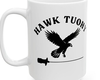 Hawk Tuohy Mug: Soaring with the Viral Sensation, One Sip at a Time! Ceramic Mug, (15oz)