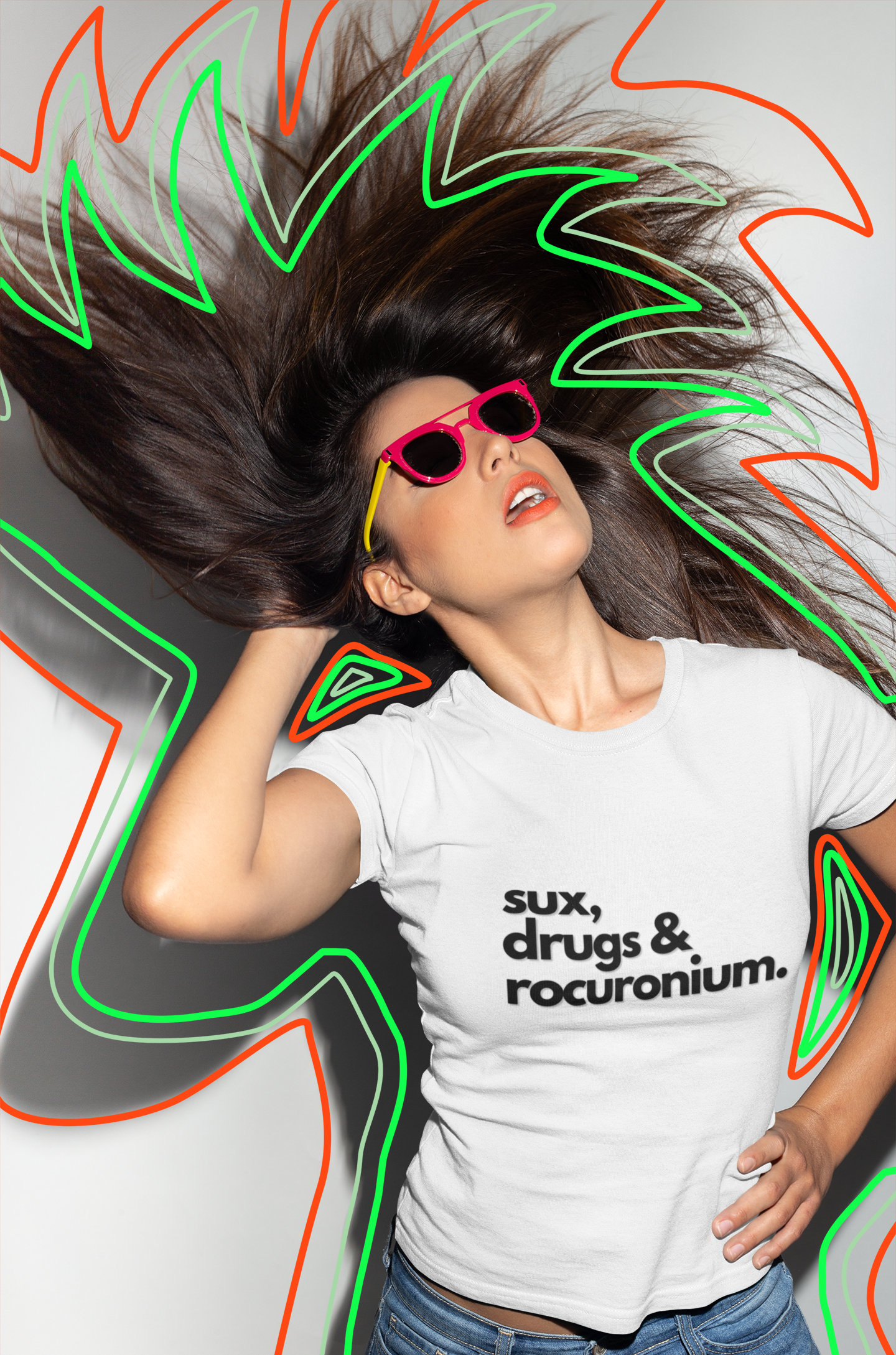 Sux, Drugs and Rocuronium: Rock 'n' Roll Inspired T-shirt With a Medical  Twist Unisex Jersey Short Sleeve Tee, Anesthesia, ICU, ER - Etsy, image size:1440x2178