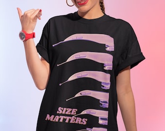 CRNA, MAC BLade, Anesthesia, Nurse anesthetist, anesthesiologist, size matters Unisex Jersey Short Sleeve Tee