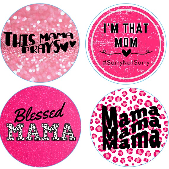 Mama Round Cardstock Png