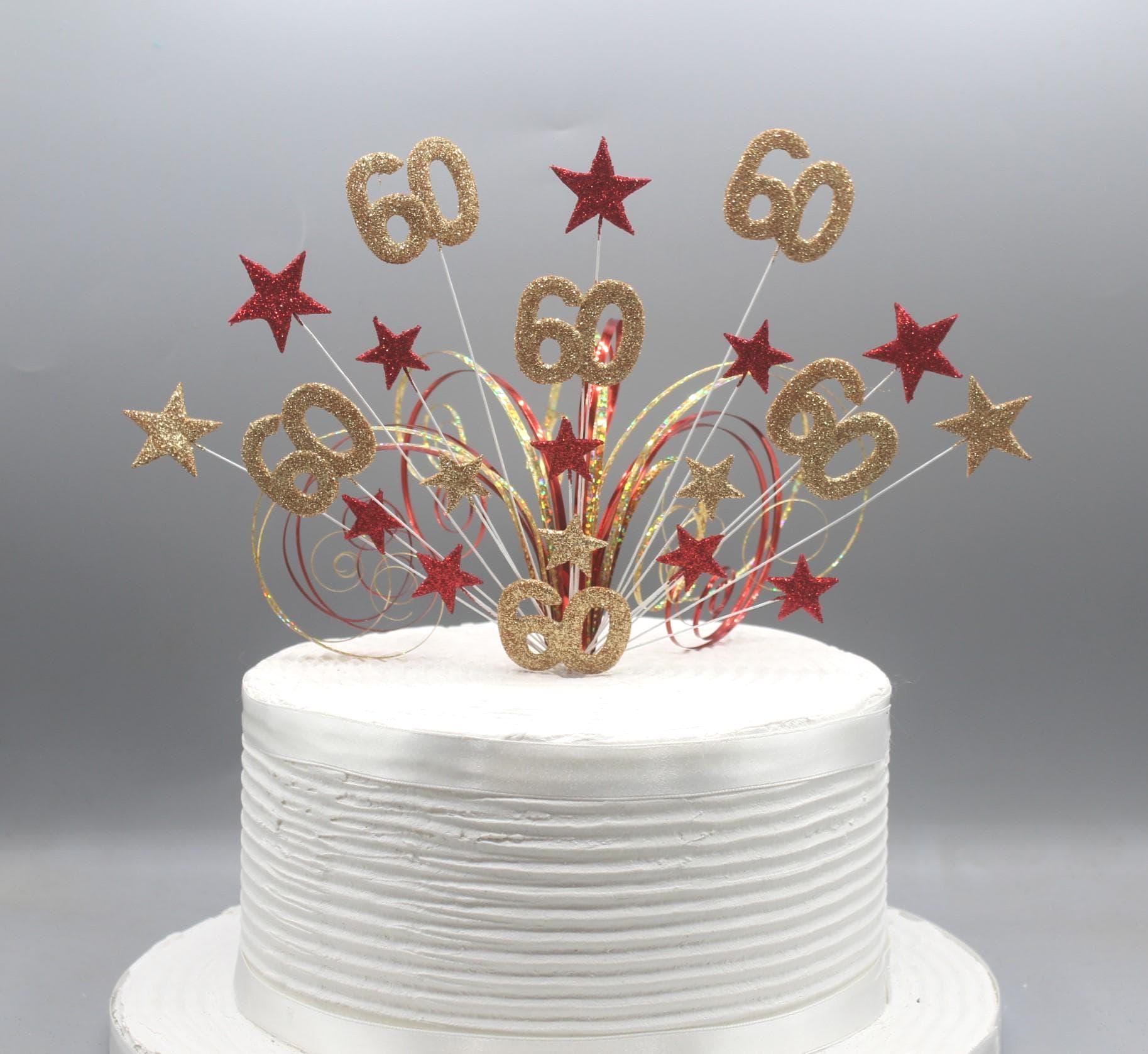 Décoration De Gâteau 70 Ans En Or - Lot De 20 Accessoires (ballons, Toppers, Bougies 7+0) - Idéal Anniversaire, Fête, DIY Pâtisserie - 11