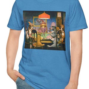 Dungeon and Dogs grappige DND uniseks softstyle T-shirt, RPG dobbelspel T-shirt, gamer cadeau, geek shirt, Dungeons and Dragons Merch, Tabletop Gaming
