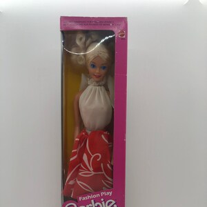 Barbie navideña de 1987 shop