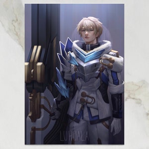Honkai Star Rail Gepard Landau Art Print/Poster || A5/A4/A3