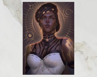 Arcane Mel Medarda Kunstdruck/Poster || Größe/Maße/Gewicht:
