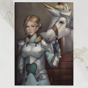 Fire Emblem Three Houses Ingrid Art Print/Poster || A5/A4/A3