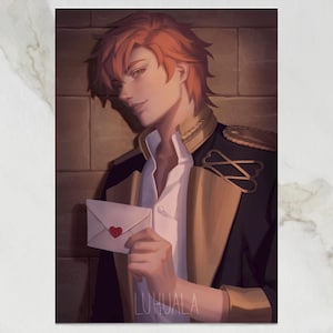 Fire Emblem Three Houses Sylvain Art Print/Poster || A5/A4/A3