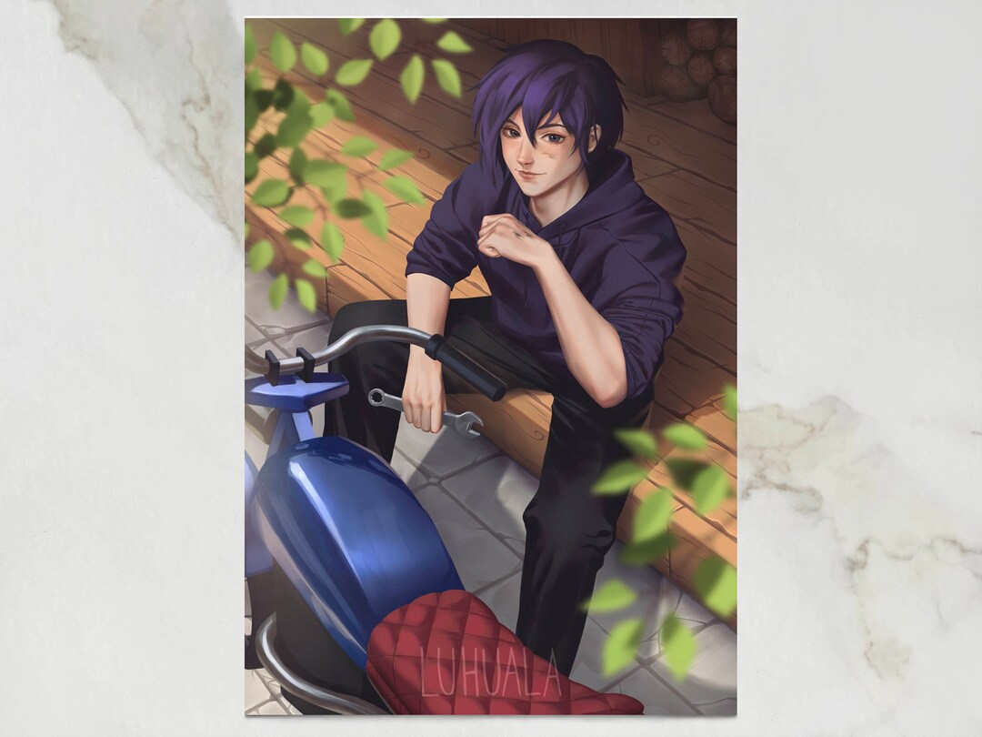 Stardew Valley Sebastian Art Print/poster || A5/A4/A3 - Etsy