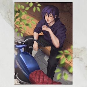 Stardew Valley Sebastian Art Print/Poster || A5/A4/A3