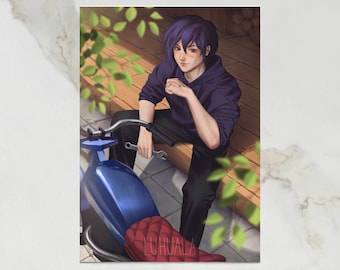 Stardew Valley Sebastian Art Print/Poster || A5/A4/A3