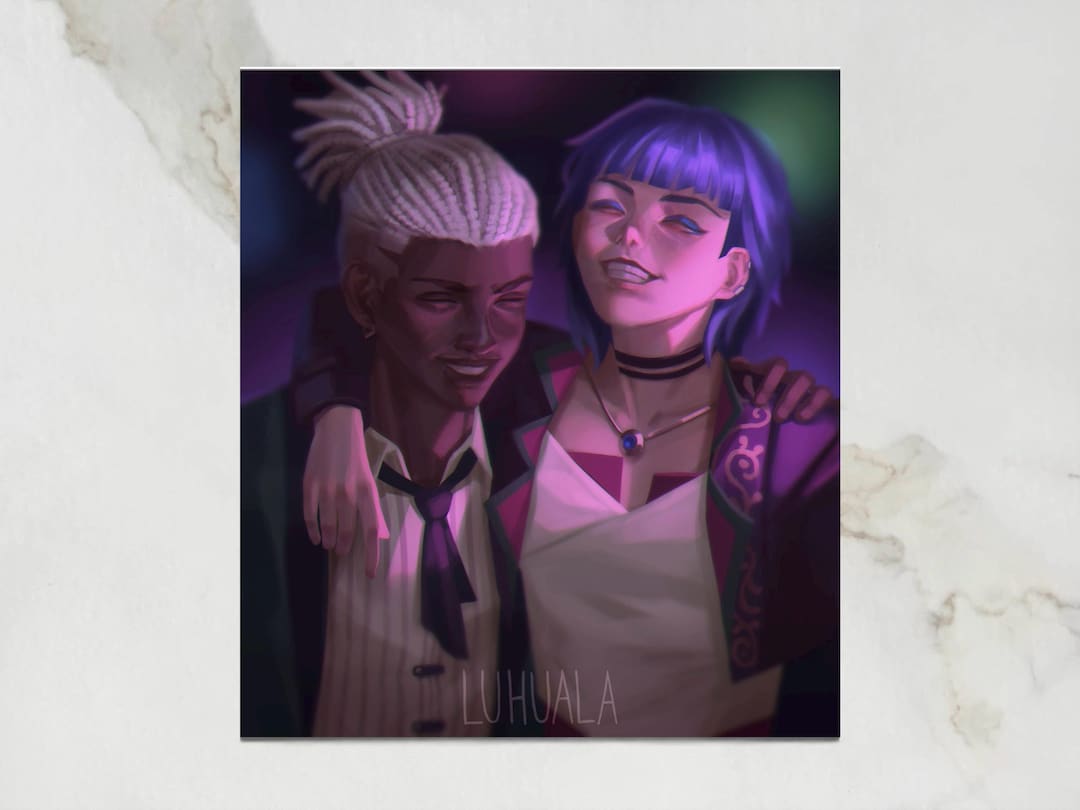 Arcane Ekko and Powder Art Print/poster || Small Print - Etsy