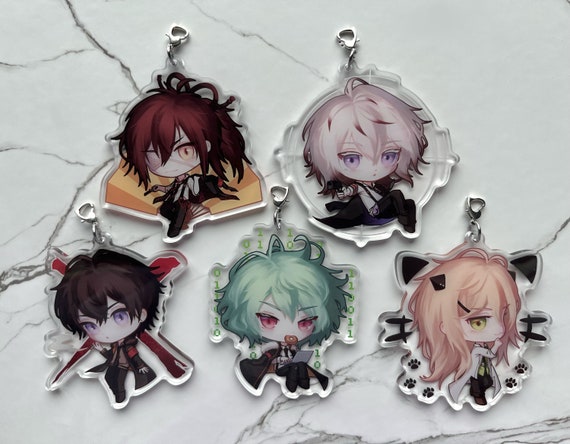 Collar X Malice Keychain Charms - Etsy