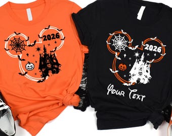 Custom Halloween Disneyland Shirts, Disney Trip Shirts, Halloween 2026 Tshirt, Birthday Squad Tees, Disneyworld Sweatshirt, Mickey Shirt