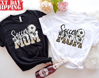 Soccer Mom Graphic Tee, Sport Shirt, Mother's Day Gift