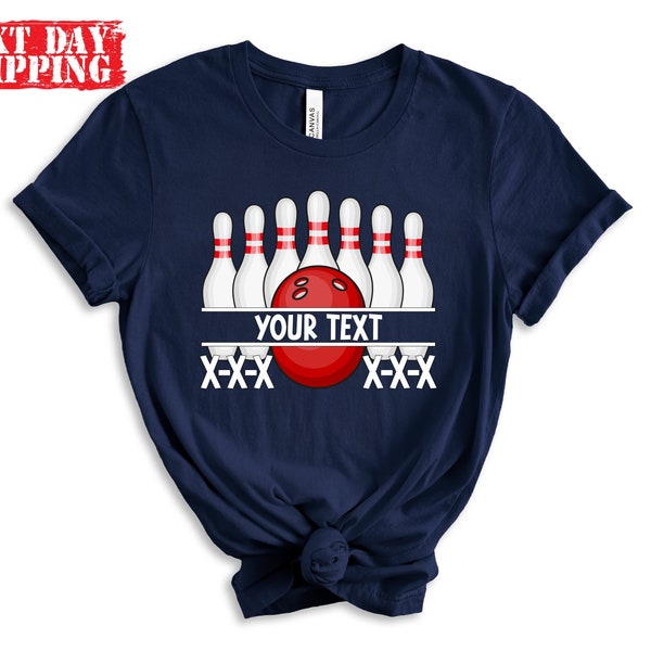 Bowling Team Shirt Etsy
