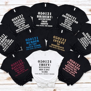 Criminal Bridesmaid Etsy Canada