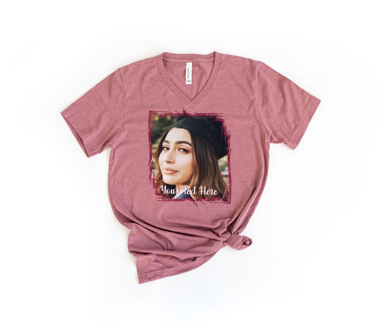 Camisetas de graduación personalizadas con foto vintage, camiseta personalizada de graduado 2026, camiseta de la generación 2026, camiseta de último año 2026, camiseta de graduado orgulloso imagen 6