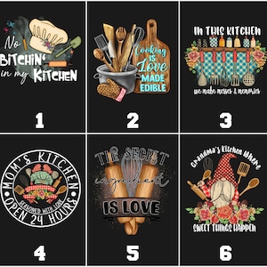 6 Different Cute And Funny Kitchen Aprons For Women And Men, Chef Aprons, Mothers Day Gift, Apron With Pockets, Chef Design Aprons image 6