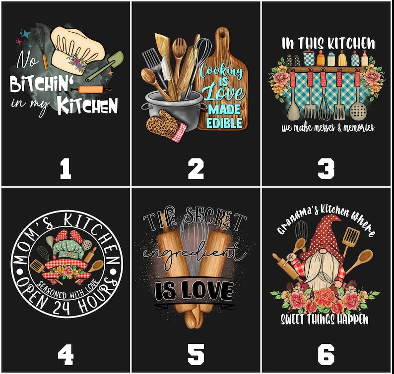 6 Different Cute And Funny Kitchen Aprons For Women And Men, Chef Aprons, Mothers Day Gift, Apron With Pockets, Chef Design Aprons image 6