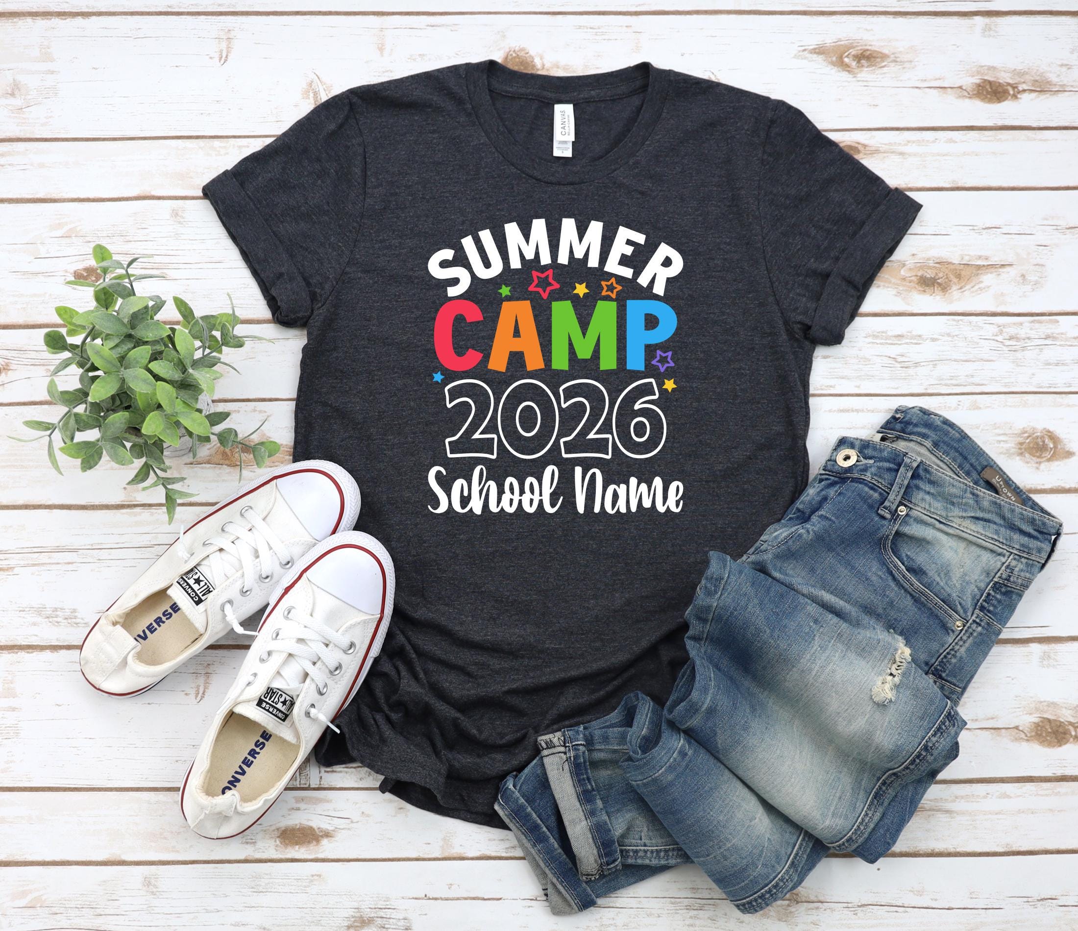 Custom Summer Camp 2026 Shirts, Funny Camping Group Shirts, Camp