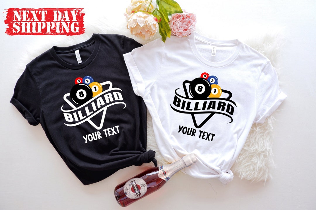 Custom Billiards Shirt, Billiards Squad T-shirts, Billiards Crew Shirts ...
