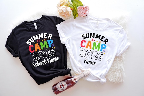 Custom Summer Camp 2026 Shirts, Funny Camping Group Shirts, Camp Life Shirt, Camping Shirt For Kids, Custom School Shirt, Camping Trip Shirt