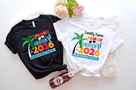 Custom Family Vacation 2026 Memories Shirt, Family Cruise Shirts, Family Holiday Shirt, Summer Vacation Tee, Family Travel Shirt