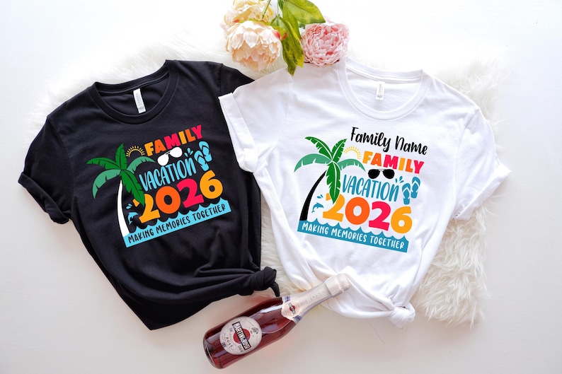 Custom Family Vacation 2026 Memories Shirt, Family Cruise Shirts, Family Holiday Shirt, Summer Vacation Tee, Family Travel Shirt image 1
