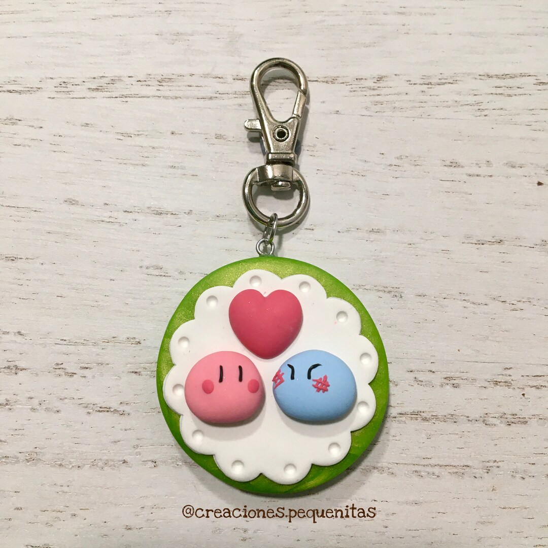 Clannad Dango Daikazoku Kawaii Anime Keychain Handmade Etsy