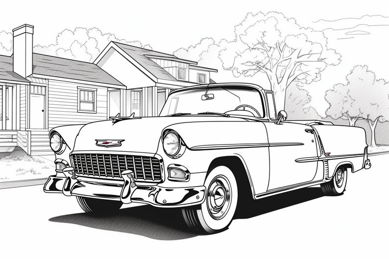 80 Old Cars Coloring Pages for - Il 794xN.5487314843 S0qn