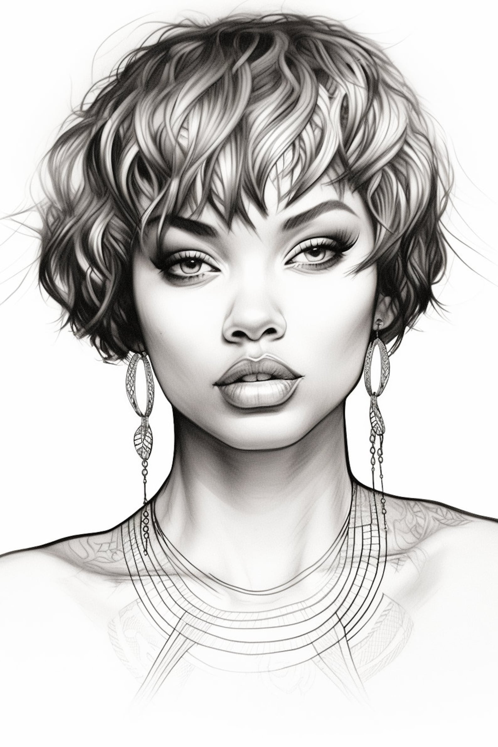 25 Black Woman Coloring Pages , Afro-american Women Art,black Women ...