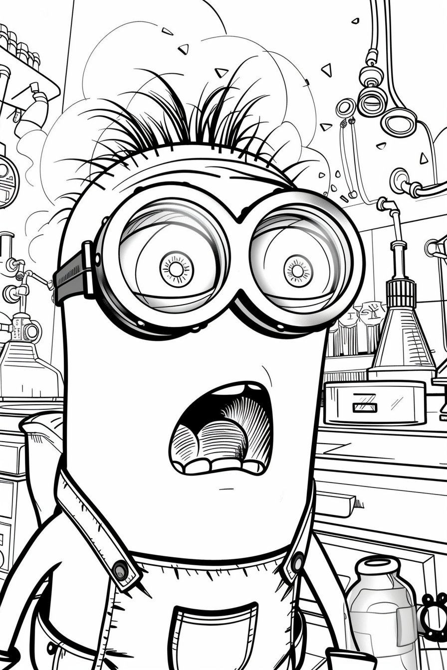 58 the Minions Coloring Pages,minions Coloring Book ,happy Minions ...