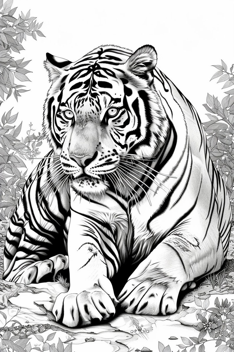 40 Big Cats Coloring Pages Lion - Il 794xN.5773852258 H9qc 