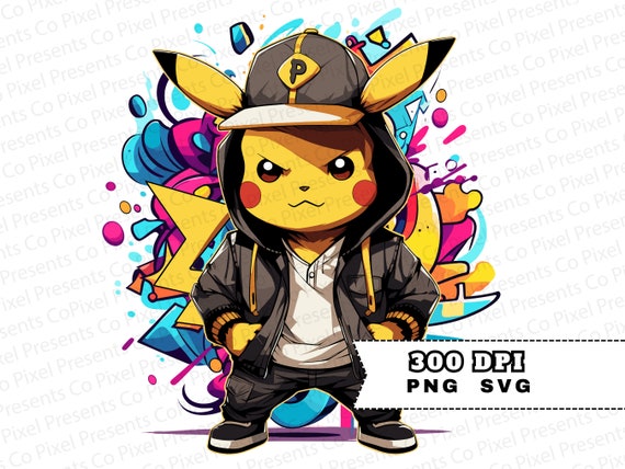 Cartoon Pikachu PNG and SVG fan art | Clipart