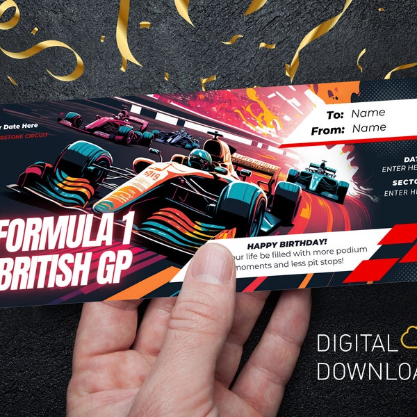 Formula 1 Etsy