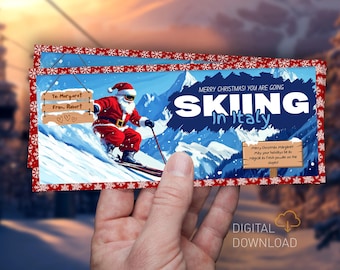 Ski Trip Geschenkkarte: Überraschungsurlaub Gutschein (Digitaler Download)