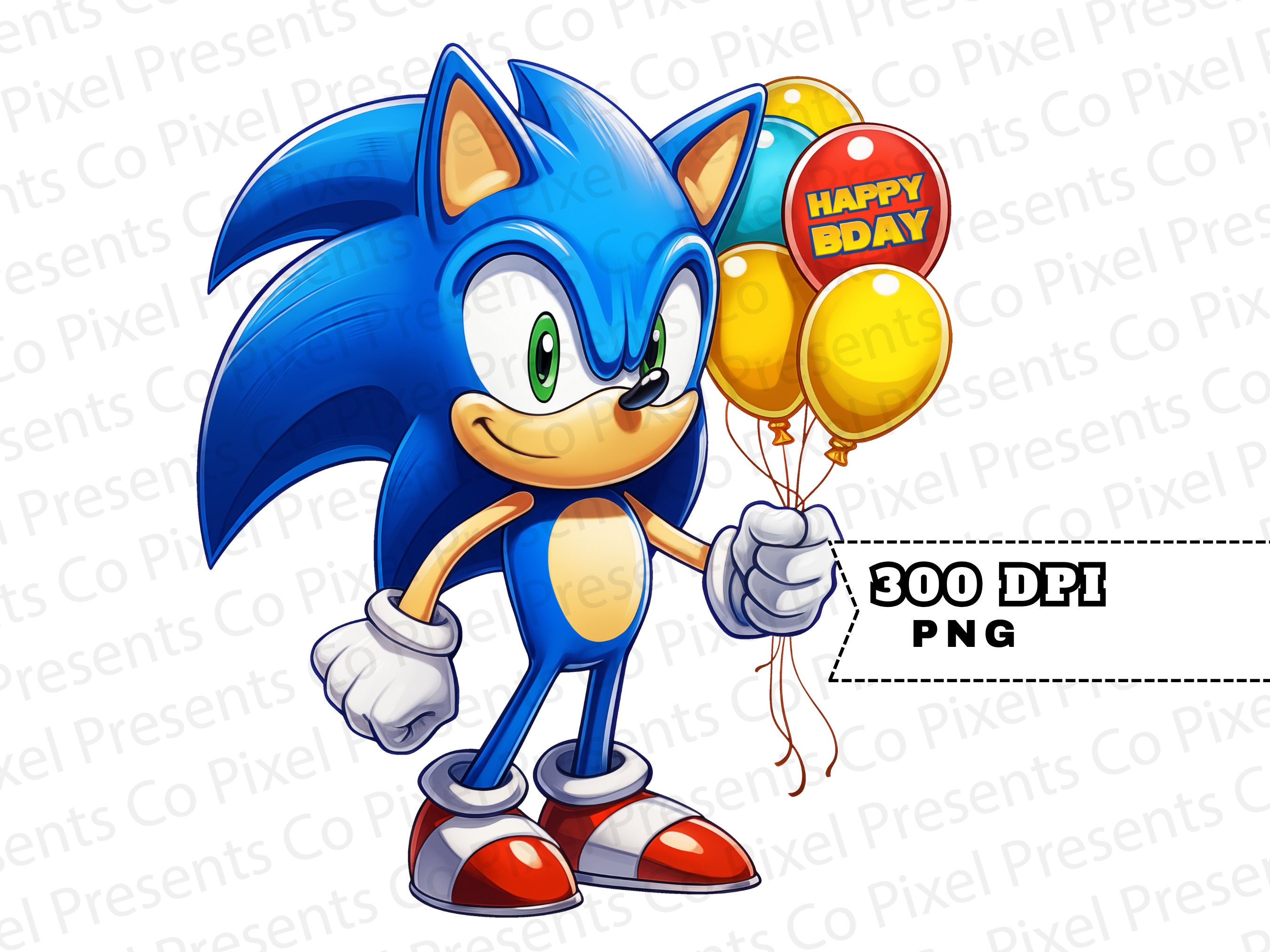 Ballon Tails de Sonic - Décorations Ballons Gameur 