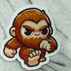 Cutest Bigfoot Sasquatch Sticker Decal Cryptid