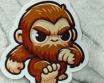 Bigfoot Sasquatch Sticker Decal Cryptid