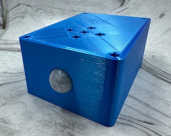 Paranormal Music Box in Cyan Silk
