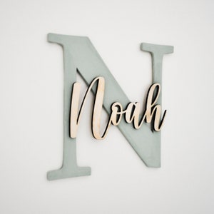 Türschild, aus Holz, Namensschild, personalisiert, Namensschild für Kinderzimmer