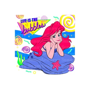 Ariel Png Svg, Little Mermaid Png Svg, Ariel png, Mermaid Clipart, Little Mermaid Png, Princess Png, Instant Download, Digital File