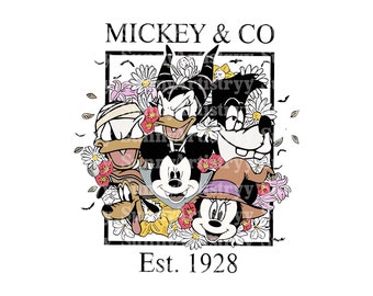 Halloween Mouse e amigos Minnie Png, Minnie Mouse Png, Halloween Png, Halloween Minnie Png, Camiseta de Halloween, Arquivo digital, SOMENTE PNG