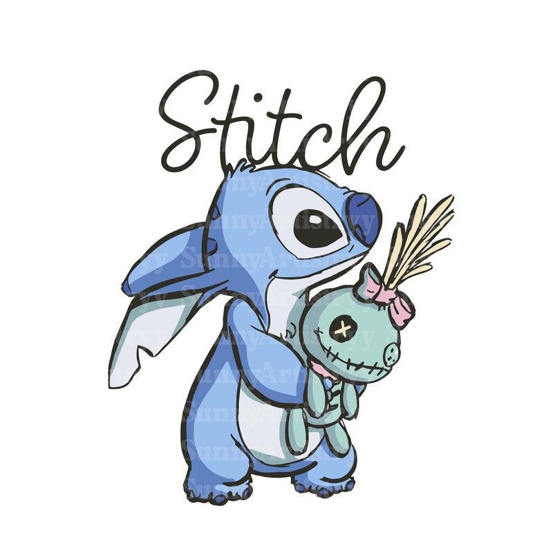 Stitch Face Svg Etsy