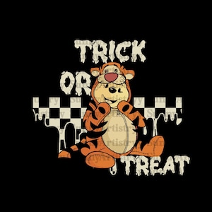 Halloween Winnie The Pooh Png, Winnie The Pooh Svg, Winnie Halloween Pumpkin Png, Winnie Halloween Sublimation, Spooky Png, Trick Or Treat